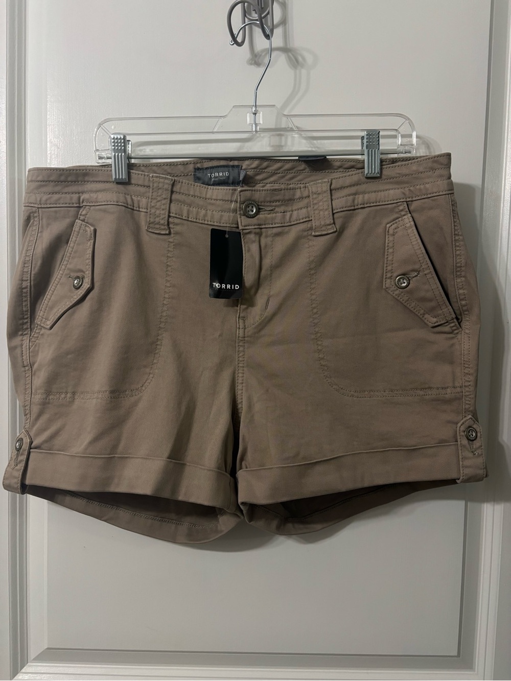 Torrid Military Stretch Twill Short size 16 NWT